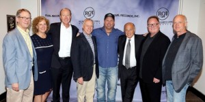 Garth Brooks and Sony Nashville Executives. SOURCE Sony Nashville