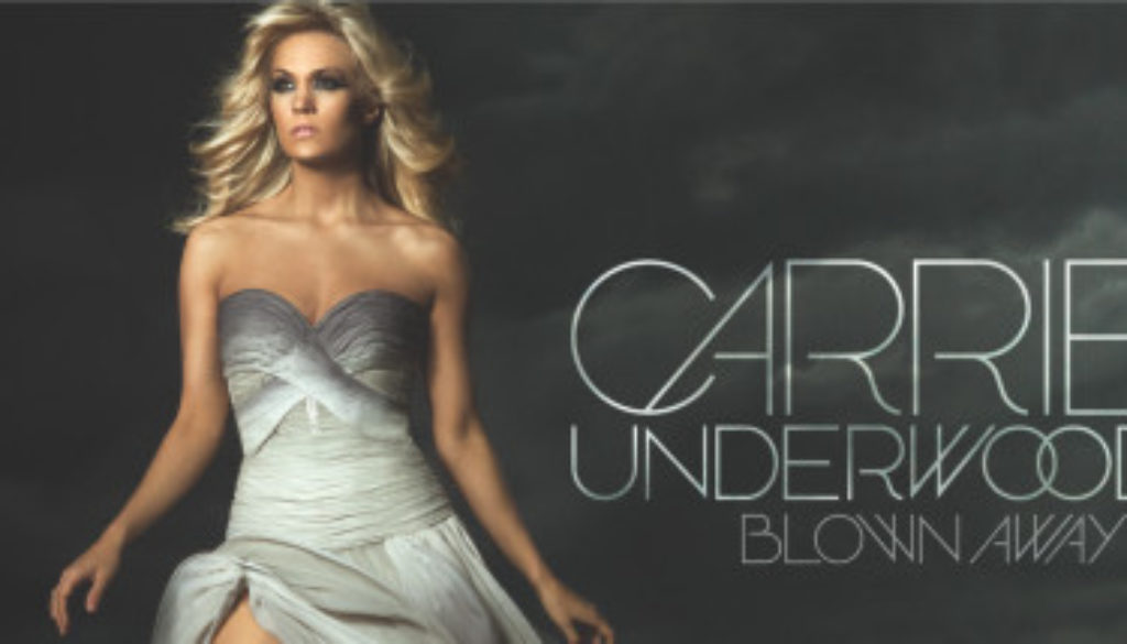 Carrie Underwood, Blown Away album cover. SOURCE Arista Nashville